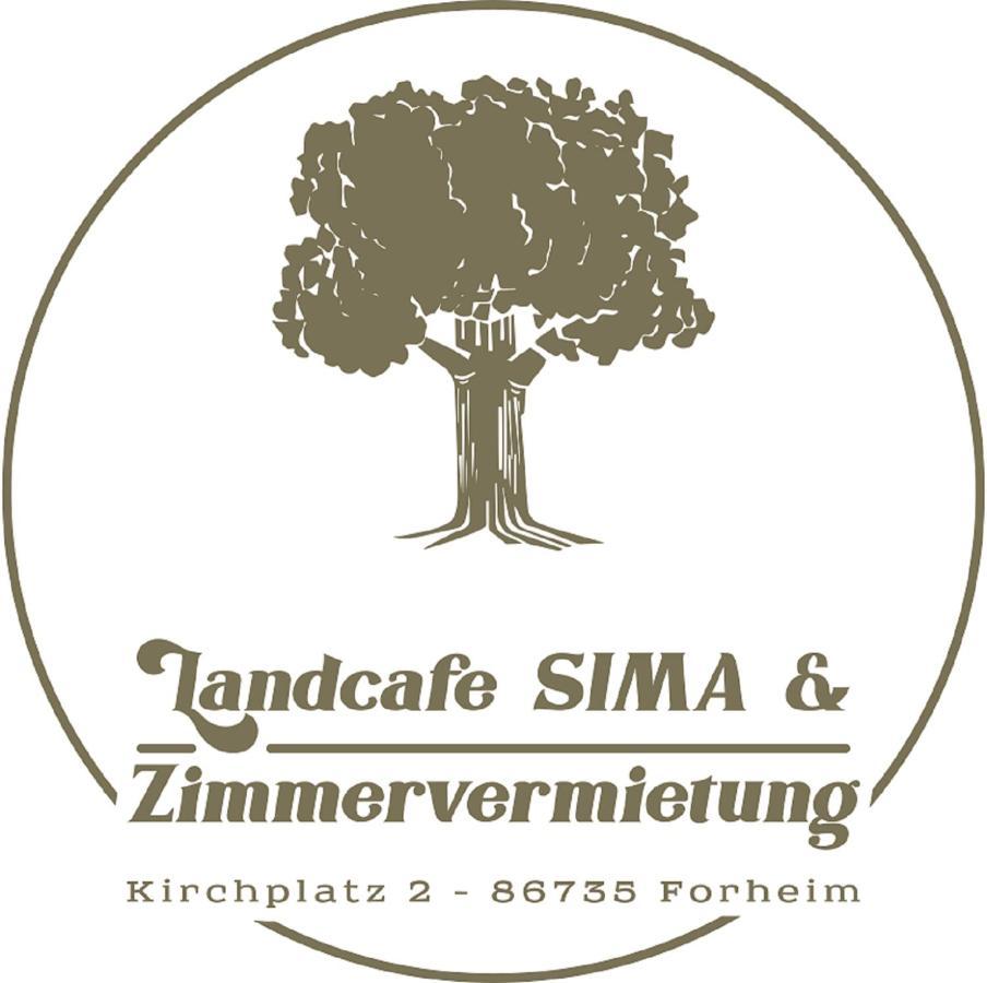 Landcafe Sima & Zimmervermietung Forheim Exterior foto